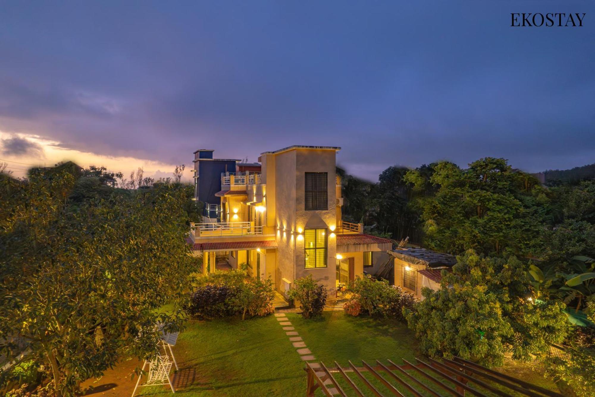 Ekostay Gold - Olive Crest Villa - Spacious Lawn Lonavala Eksteriør bilde